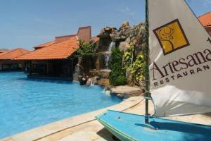 Aquaville, pé-na-areia, lazer, 900m do Beach Park