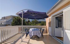 Beautiful home in Jezera with Indoor swimming pool WiFi and 2 Bedrooms