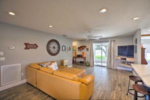 Waterfront Lake Placid Home with Dock and Fire Pit