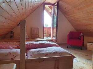 MOUNTAIN ECO CHALET KONJSKA DOLINA on 1400 m asl -near Pokljuka