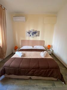 Doppel-/Zweibettzimmer mit Stadtblick