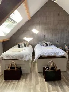 Maison d'hôtes à la Ferme Une Pause à la Guette - 波旁朗西