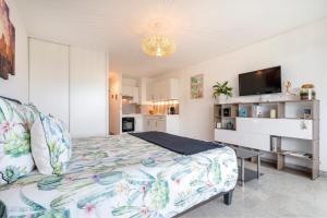 Joli grand appartement terrasse lit 180X200 vue mer 10min plages