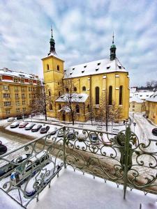 Deluxe Double or Twin Room With Extra Bed room in Hotel Hastal Prague Old Town