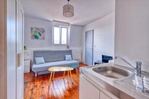 Appartements Faubourg 5 d'isle Studio Cosy proche gare IUT : photos des chambres