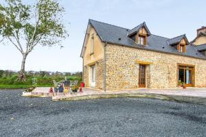 Maisons de vacances Maison de 3 chambres avec jardin amenage a Saint Marcouf : photos des chambres