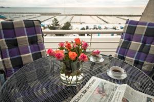 Fördemuschel mit Meerblick