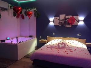 Appartements L EDEN et sa love room avec balneotherapie : photos des chambres