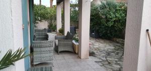 Grande villa indépendante proche plage et commerces grande motte