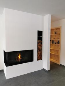 Ferienwohnung Pontresina - Chesa Andrea - Gartensitzplatz