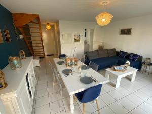 Au paradis bleu maison 6 couchages ok chiens jardin