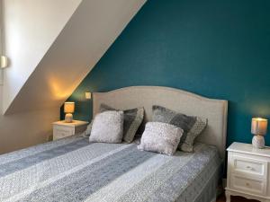 Au paradis bleu maison 6 couchages ok chiens jardin