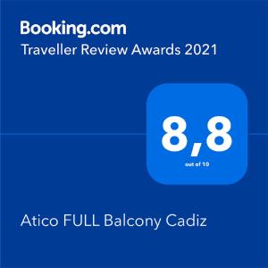 Atico FULL Balcony by Cadiz4Rentals