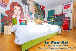 Appartements Le Pop Art - Topbnb Dijon : photos des chambres