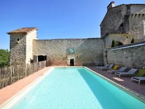Historic château with private pool near Agen - 蓬迪卡斯