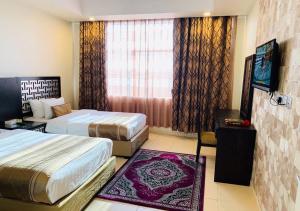 Executive Suite Twin Bed room in MIRA SUITES PRINCE SULTAN ROAD JEDDAH