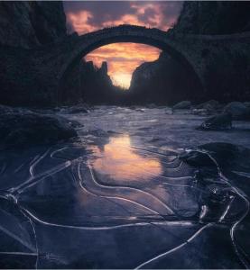 Mystic Lake Zagori Greece