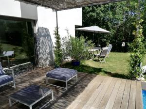 Maisons de vacances Luxurious Holiday Home in Boissi res : photos des chambres