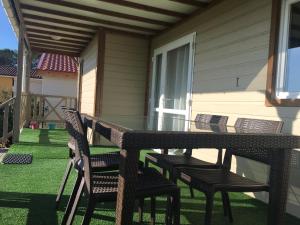 Chalets Chalet dans parc de loisirs 5 etoiles : photos des chambres