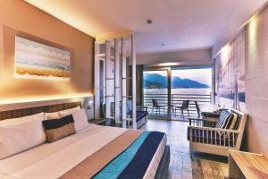 Superior Family Room with Sea View room in Iberostar Bijela Delfin
