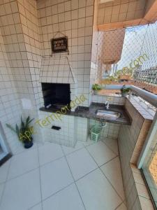 Apê Temporada Praia Grande SP Completo com Piscina, Churrasqueira, Estacionamento