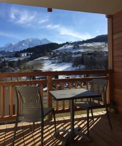 Appart'hotels Luxury 2 Bedroom Apartment with view of Mont Blanc : photos des chambres