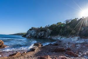 Seafront Studio with direct beach access Messinia Greece