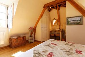 B&B / Chambres d'hotes La Bruyle - Chambre d'hotes de charme : Chambre Double - Vue sur Jardin