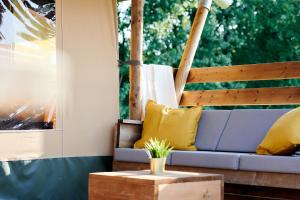 Luxe Safaritent 6 persoons op Camping Rijsterbos