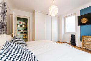 Appartements POP KEYWEEK Apt 3 bedrooms with terrace & parking Biarritz city center : photos des chambres
