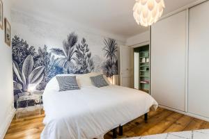 Appartements POP KEYWEEK Apt 3 bedrooms with terrace & parking Biarritz city center : photos des chambres