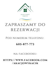 Akacjowy Kącik całoroczny ogrzewany
