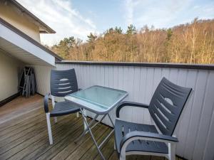 Dünenpark Binz - Komfortplus Ferienwohnung mit 1 Schlafzimmer und Balkon im Dachgeschoss 010