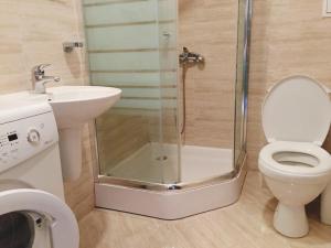 First Line Apartments ARGO 6 person Family Room side sea view