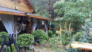 Domek w Ogrodzie Całoroczny 800m od Parku Wodnego Suntago Ranczo Gold Mania