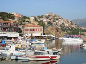 Molivos Tower Lesvos Greece