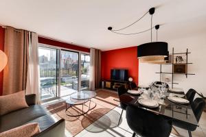 Appartements Le Reposoir - New 2 bedroom apartment with terrace & garage : photos des chambres
