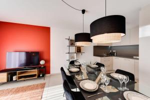 Appartements Le Reposoir - New 2 bedroom apartment with terrace & garage : photos des chambres