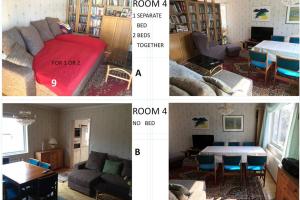 Cosy 4 Big r+sauna house near communication+market