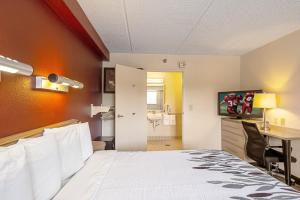 Business King Room Disability Access Smoke Free room in Red Roof Inn Washington DC - Columbia/Fort Meade