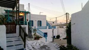 Traditional Split level house in Mykonos Town Myconos Greece