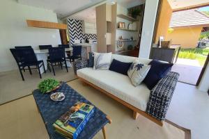 Bangalô à beira mar no Eco Resort Praia dos Carneiros