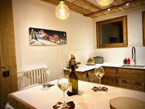 Appartements A place 2 be, Megeve centre : photos des chambres