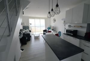 Appartements La Croix du Sud superbe appartement en duplex 2 chambres vue mer : photos des chambres