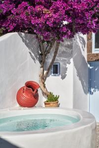 2 bedroom charming villa with outdoors jacuzzi Santorini Greece