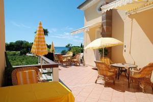 Studio apartment in Savudrija with Seaview, Terrace, Air condition, WIFI (123-10)