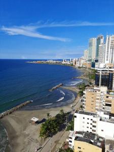 Apartamento con vista al mar piso 19 Bocagrande