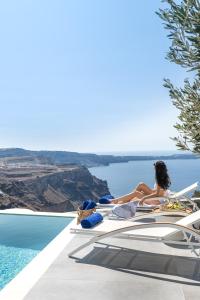 Mythical Blue Luxury Suites Santorini Greece