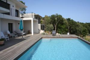 Villas Villa Le Figuier 6 pers piscine chauffee 2 min plage en voiture : photos des chambres