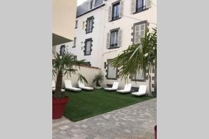 Appartements NID D AMOUR F1 40m2 calme RDC pour nuit douce : photos des chambres